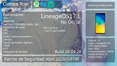 Lineage OS 17.1: Android 10 Build .